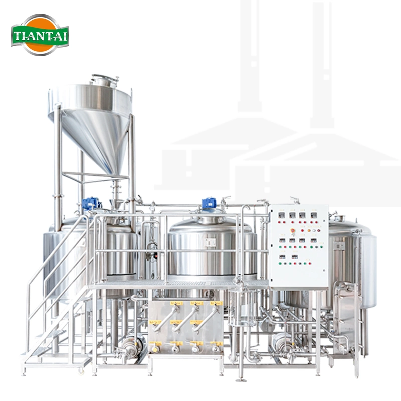 500 л 1000 л 1500 л Пиво-Brewing Equipment Stainless Steel Complete Microbrewery Для продажи