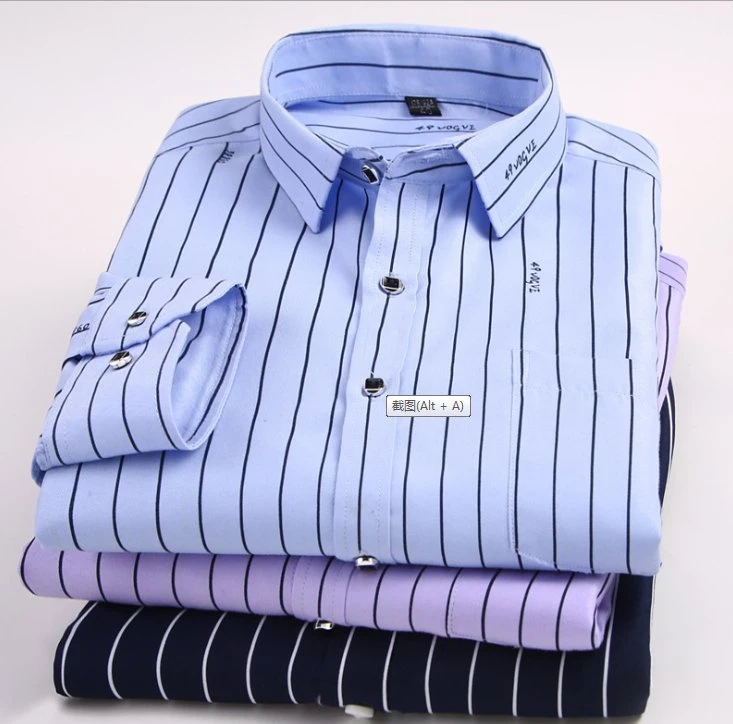 Textile Solid Dyed 80%Cotton/20%Polyester Shirt Fabric Poplin Shirts Fabrics for Men
