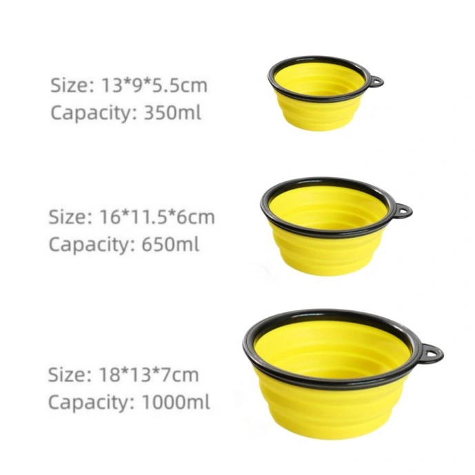 Pet Bowl Mould Outdoor Portable Pet Training Bowl