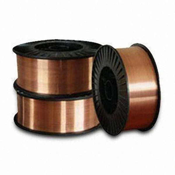 Building Material Welding Copper Wire Factory Direct Sales 0.8mm Er70s-6/ Er50-6 5kg Plastic Spool Wholesale/Supplier Price Leaded