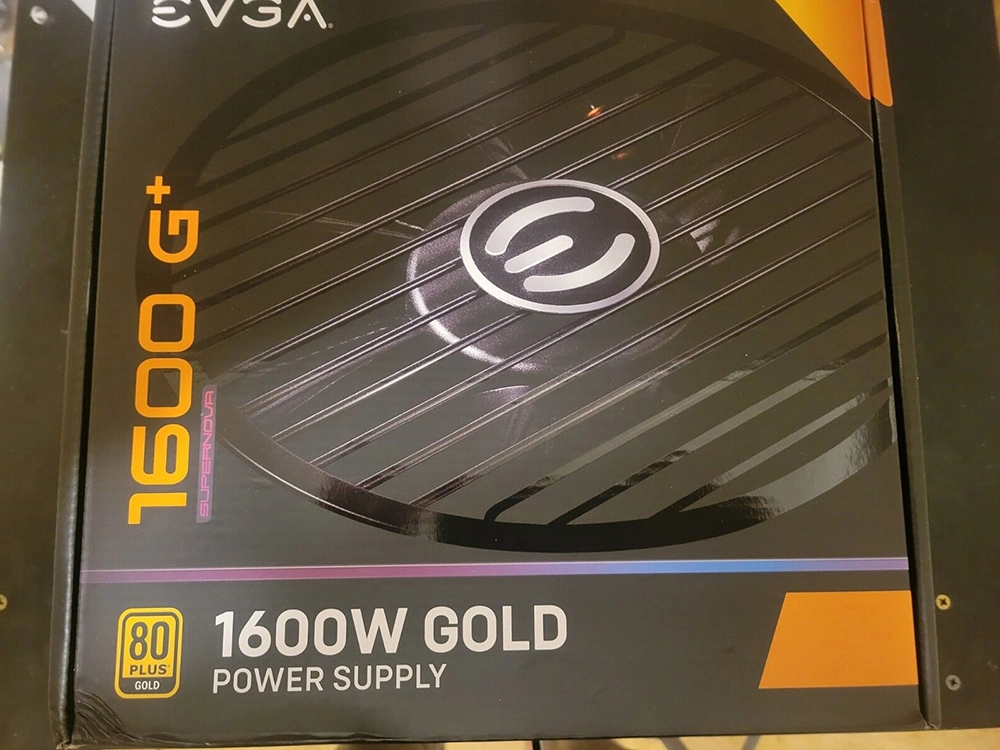 Supernova Evga 1600 G+ 80+ Gold 1600W totalmente modular Incluye Power on Self probador, fuente de alimentación