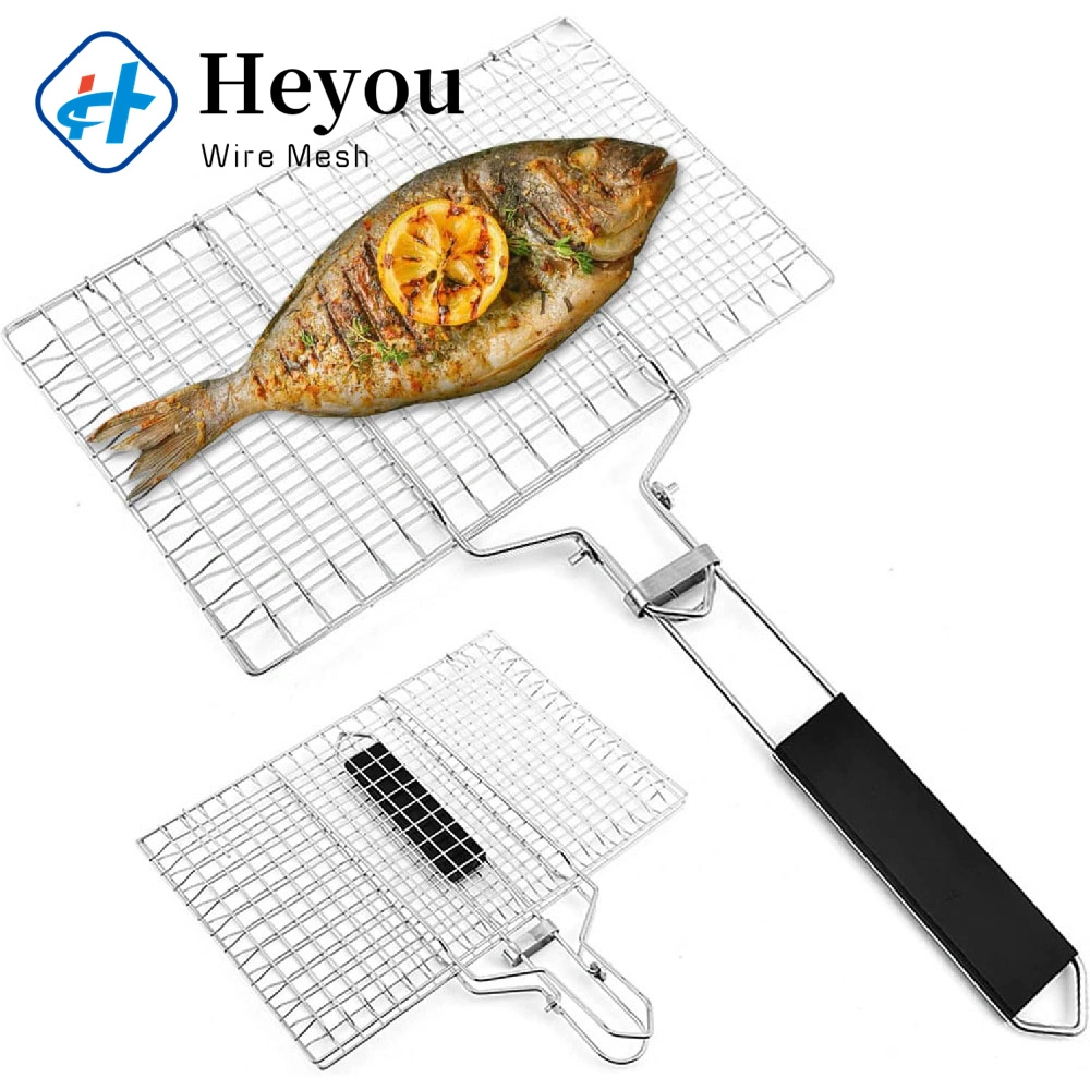 Stainless Steel Iron Plywood Rack Outdoor Rack Grid Barbecue Tools Supplies Full Set for Janpanese Market Type400mm X220mm