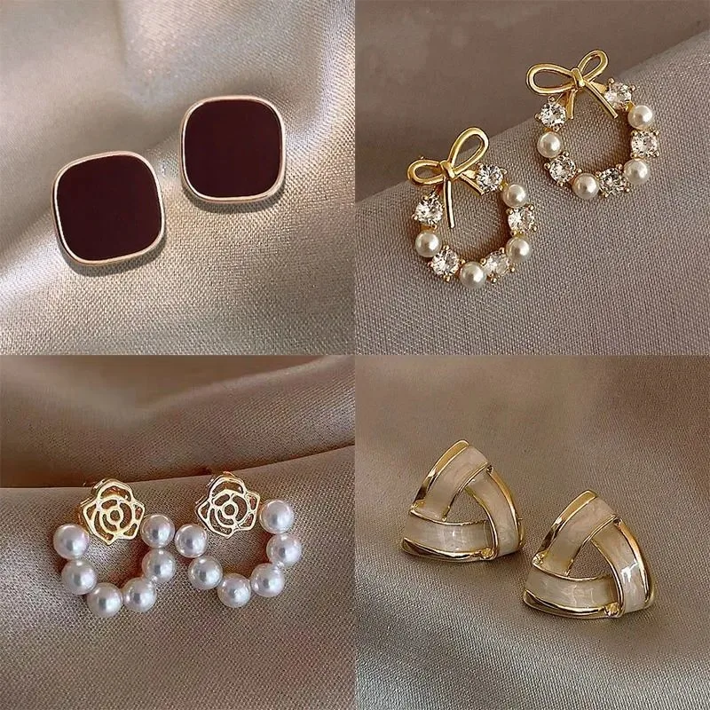 Logo Luxury Designer Brand Earrings Jewelry Fashion Earrings Ear Ring Fashion Jewelry Accessories