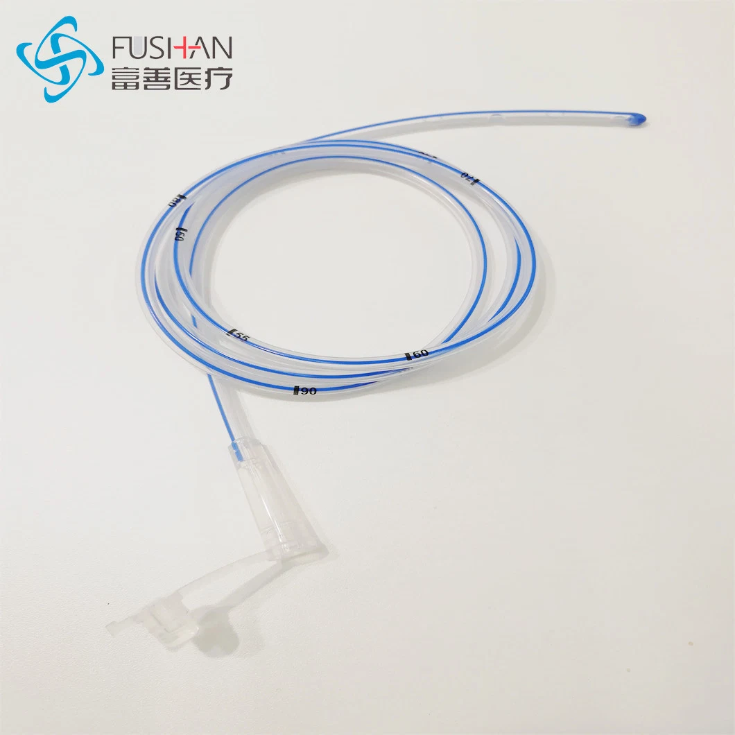 Disposable Sterile Silicone Nasogastric Tube Stomach Tube Feeding Tube Medical Supply CE ISO Certificate