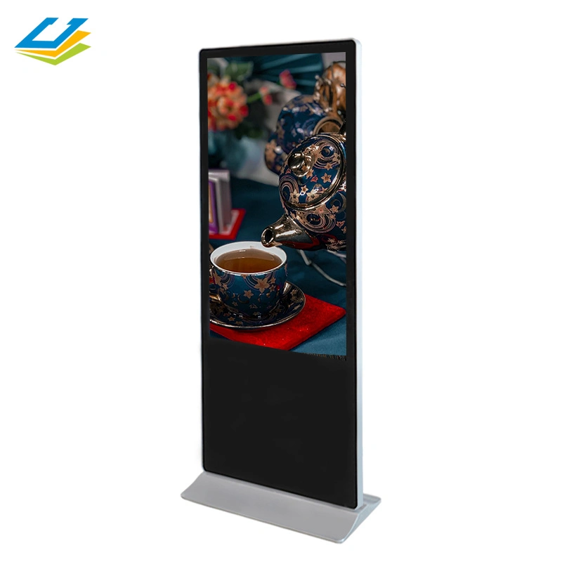 55 Inch Touch Screen Vertical Advertising Machine Interactive LCD Display Screen for Trade Show