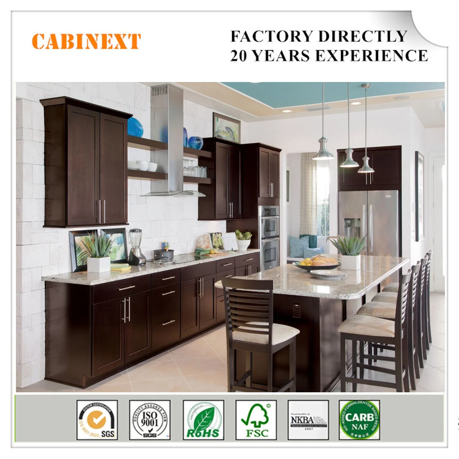 Kitchen Cabinetry Units Manufacturer Wholesale/Supplier Kitchen Cabinet Set for Builder