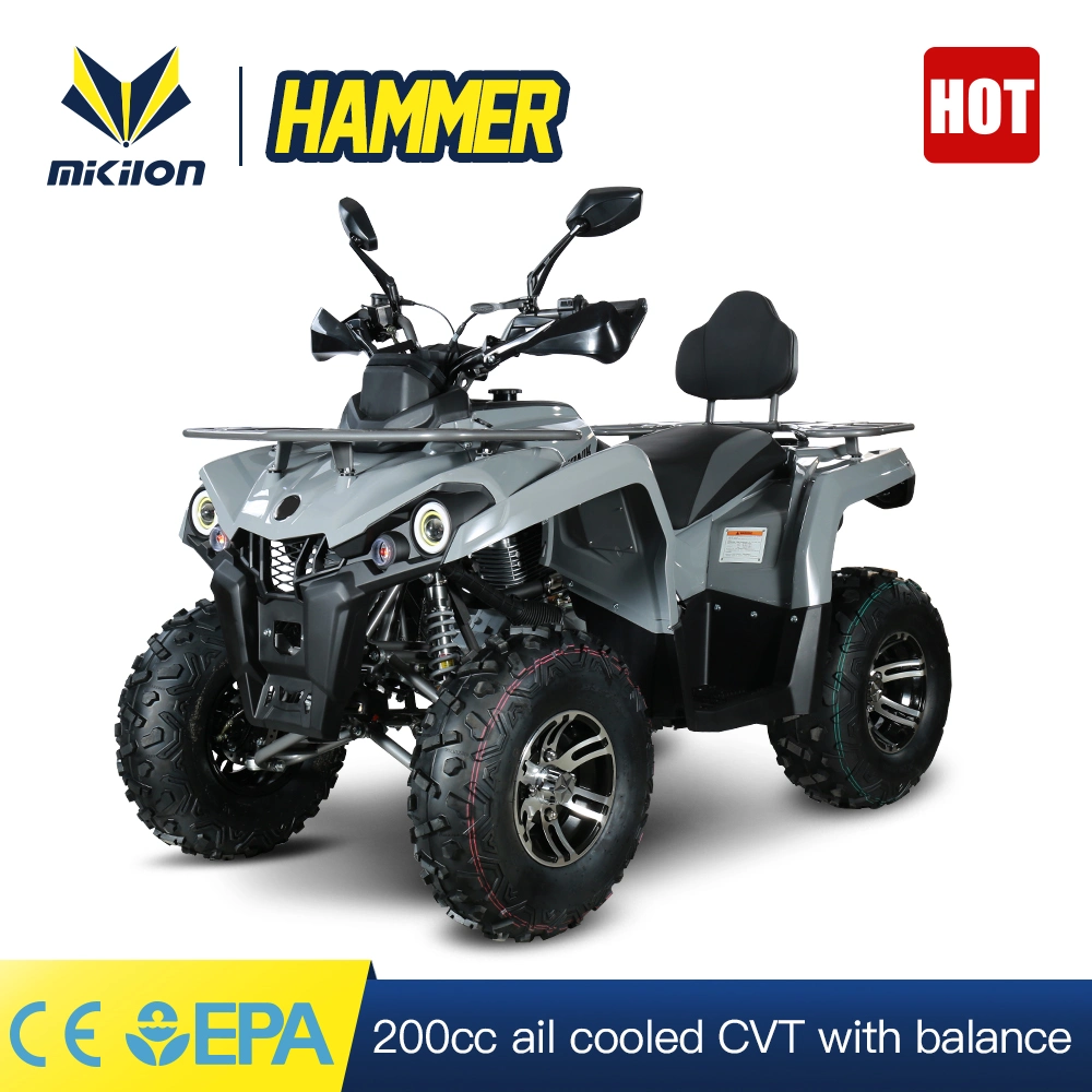دوامة المطرقة ATV 200cc 6 CVT، رباعي العجلات على الطرق الوعرة