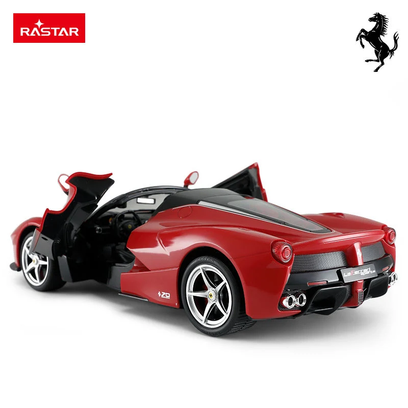 Rastar Hobby brinquedos eléctricos de plástico Drift RC Car Ferrari 1: 14 Modelo Rastar bateria X Laferrari Caixa de vidro Vermelho/Preto Brinquedos