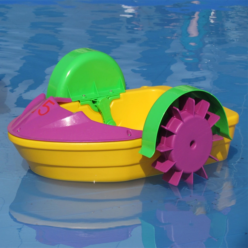 Water Park Equipment Plastic Paddle Boat Water Pedal Boat