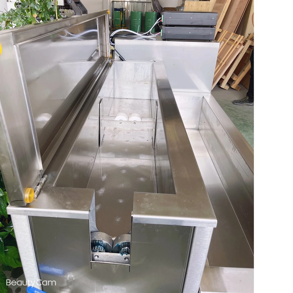 Automatic Ultrasonic Cleaning Machine Double Sink Ultrasonic Cleaner Machine