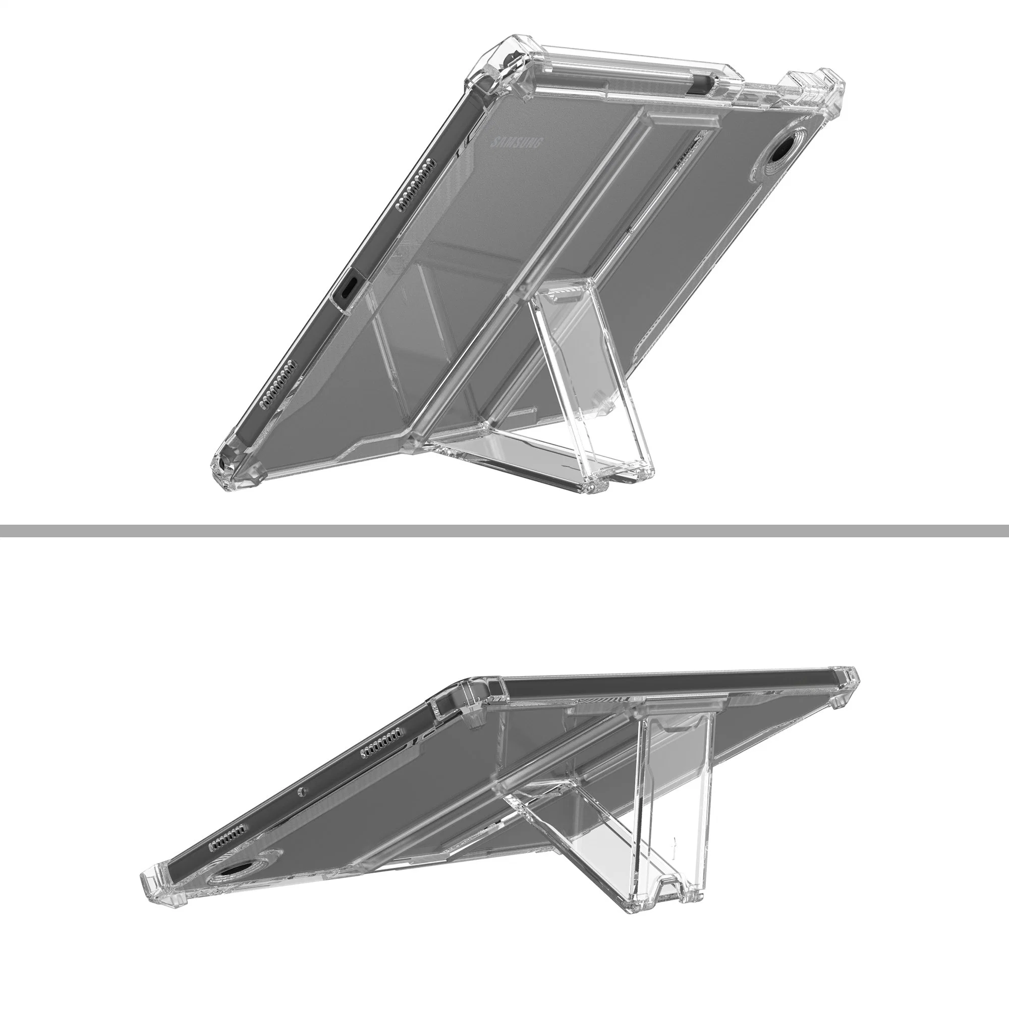 Cubierta de la tableta Kickstand para Huawei Matepad 10,4 pulgadas TPU a prueba de golpes Estuche con ranura lápiz para honor V7 V6