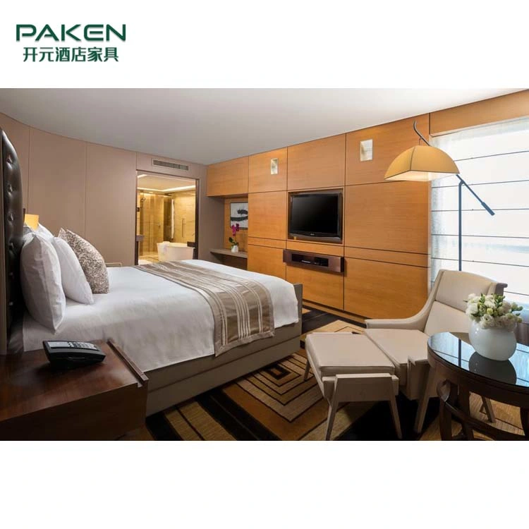 Paken Hotel Furniture Luxury Customize for Guestroom Furniture Indoor