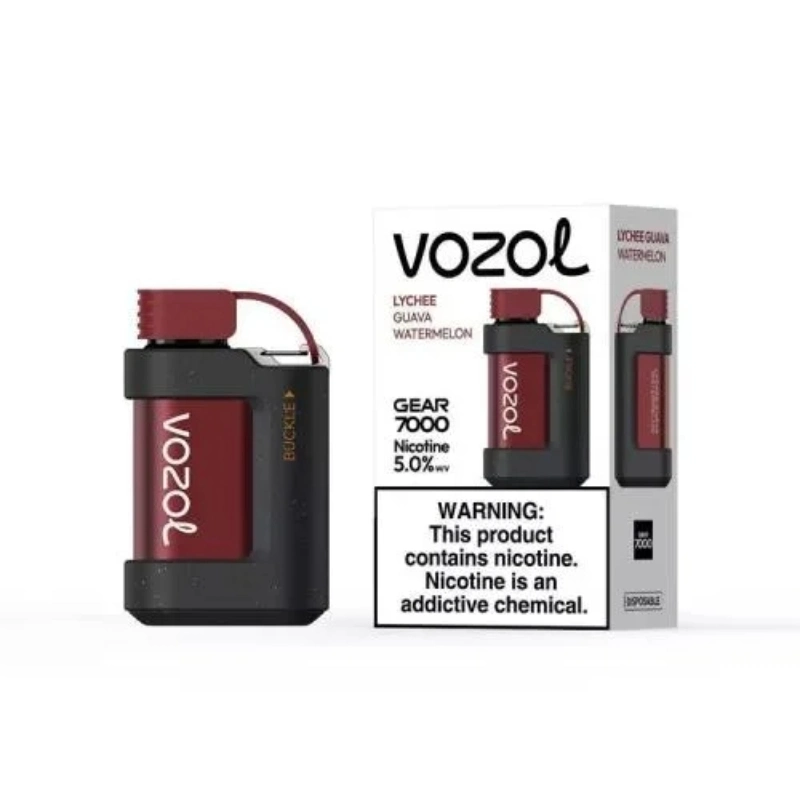 Original Vozol Gear 7000 Puffs 15ml Prefilled 500mAh Rechargeable Battery E Cigarette Pen Wholesale/Supplier Disposable/Chargeable Vape