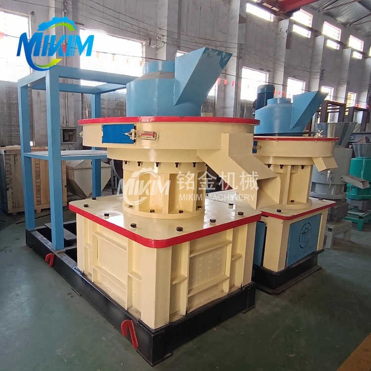 Automatic Wood Pellet Machine Sawdust Pellet Machine Biofuel Straw Grass Fuel Biomass Pellets Processing Machinery