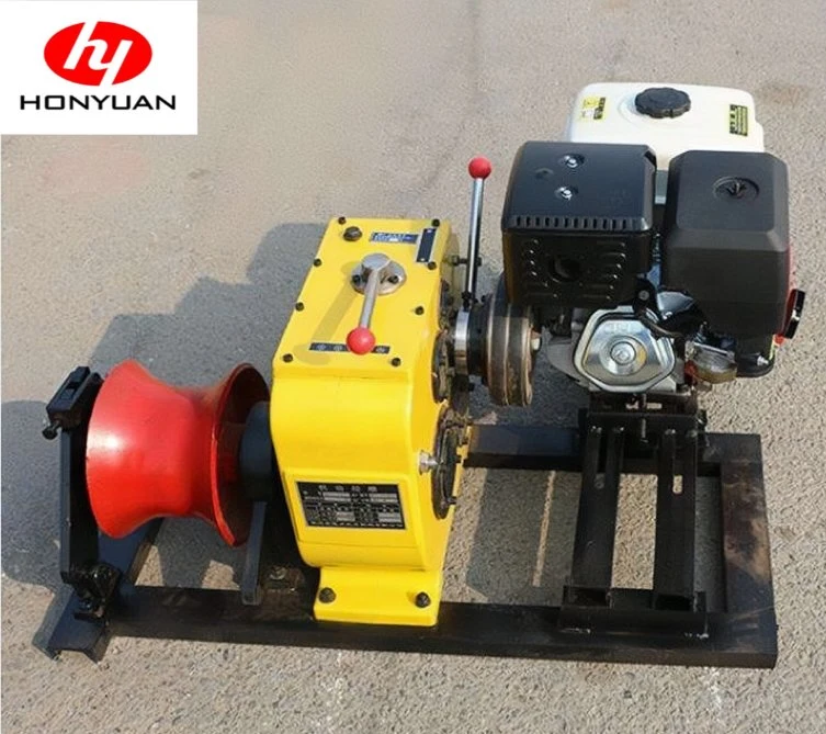 Hot Sales Diesel Engine Powered Cable Pulling Winch Machine