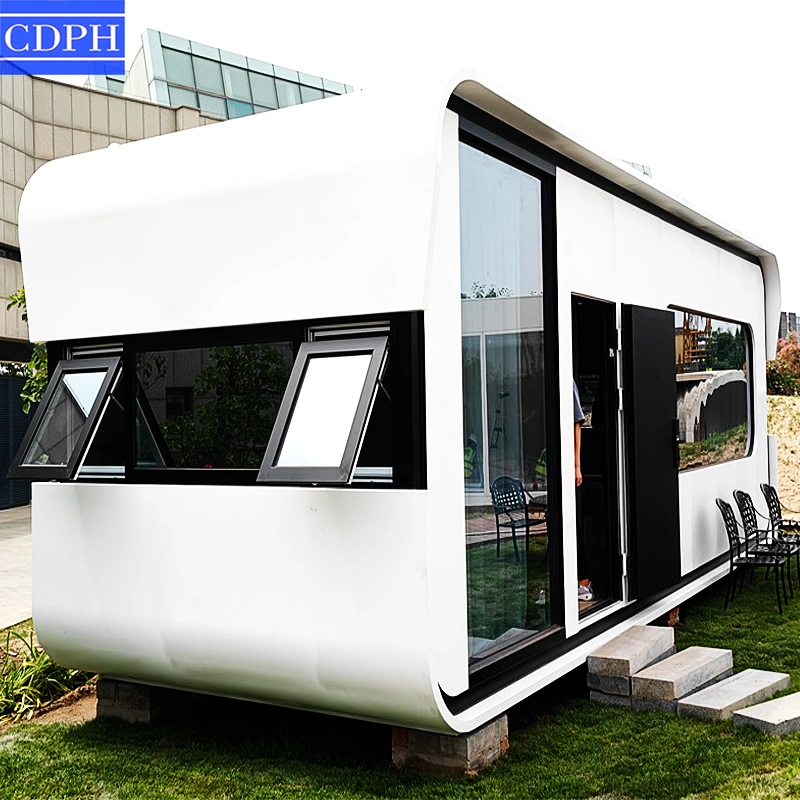 Индивидуальный дизайн наружной Prefab House Living and Working Apple Cabin Design Office Pod