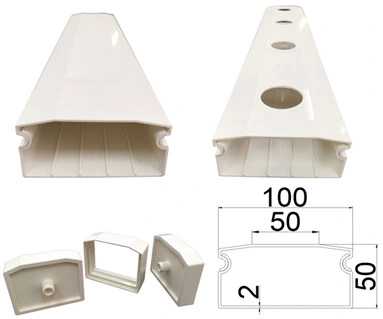 High Quality Plastic PVC Planting Groove Hydroponics for Strawberry/Planting Groove