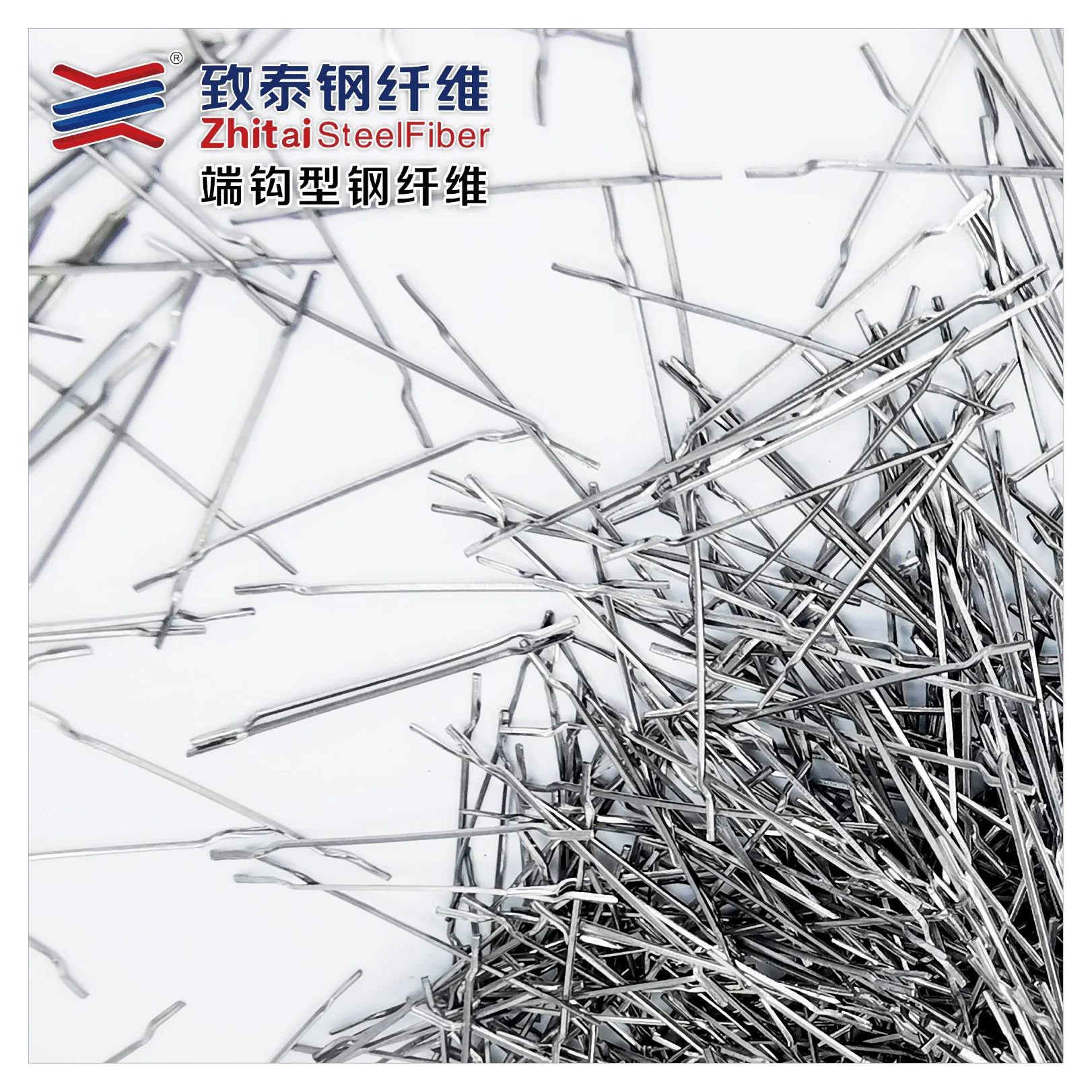 Hooked End Steel Fiber for Reinforced Concrete 1000 to 2000 MPa