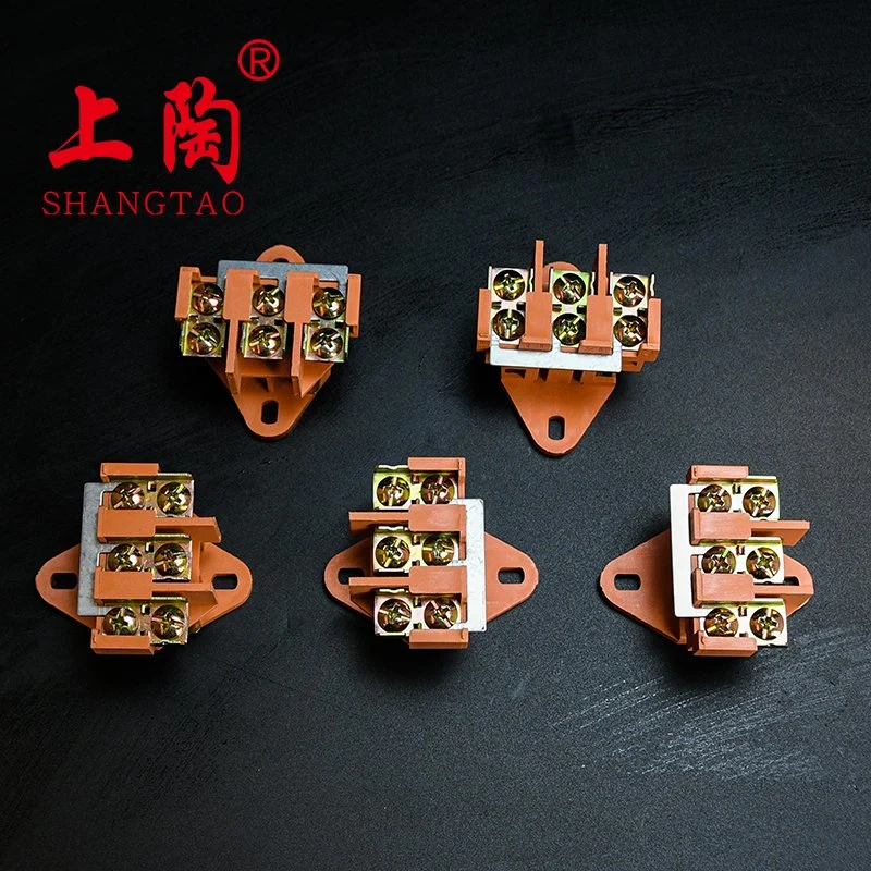 PA/PP/PE Electrical Copper Terminal Blocks Electric Terminals