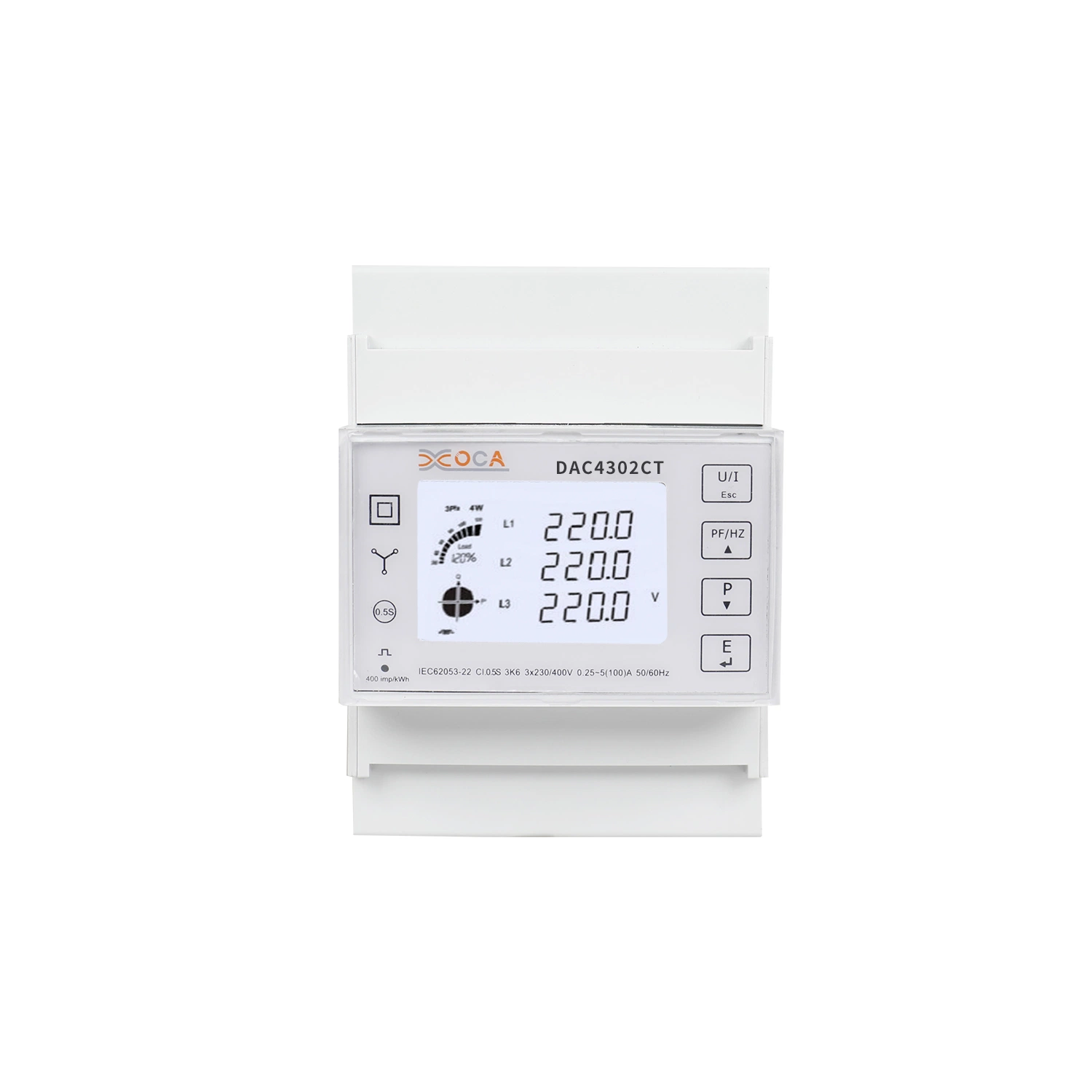 Dac2120c Single Phase WiFi Smart Electronic Energy Meter