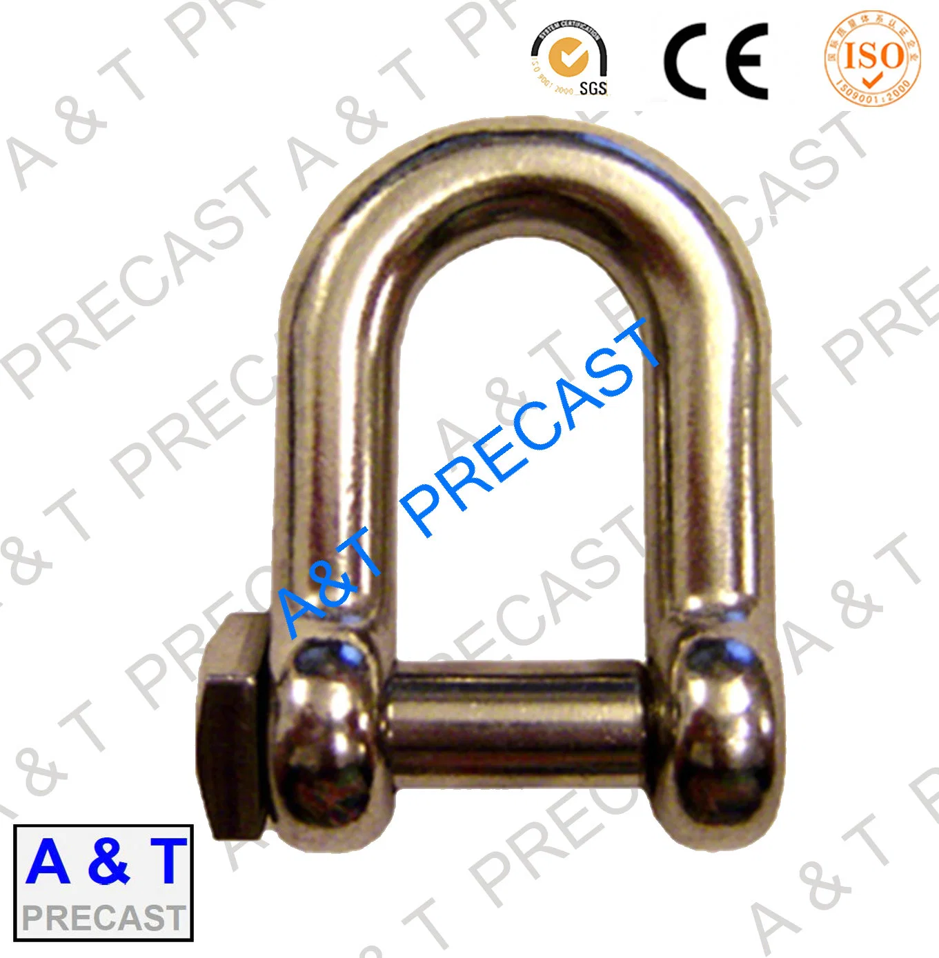 Hot Dipped Galvanized High Strength Green Pin Chain Shackle
