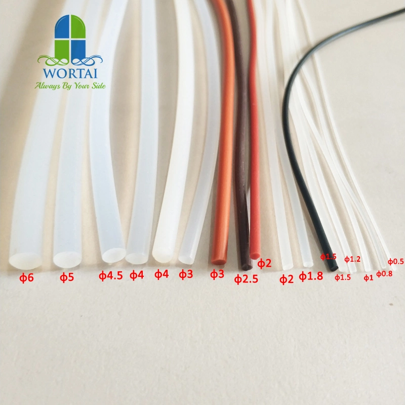 Rubber Cord 1mm Thin Solid Round Rubber Cord