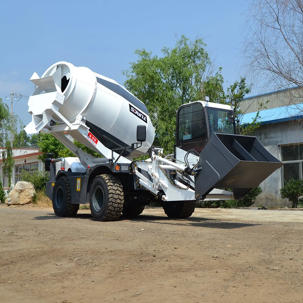 Factory Price Self Loading Cement Concrete Mixer Russian