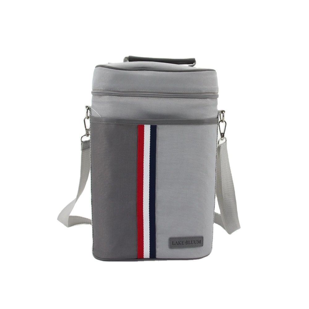 Insulated Cooler Picnic Wine Carrier Bag Bottle Shoulder Strap Wine Tote