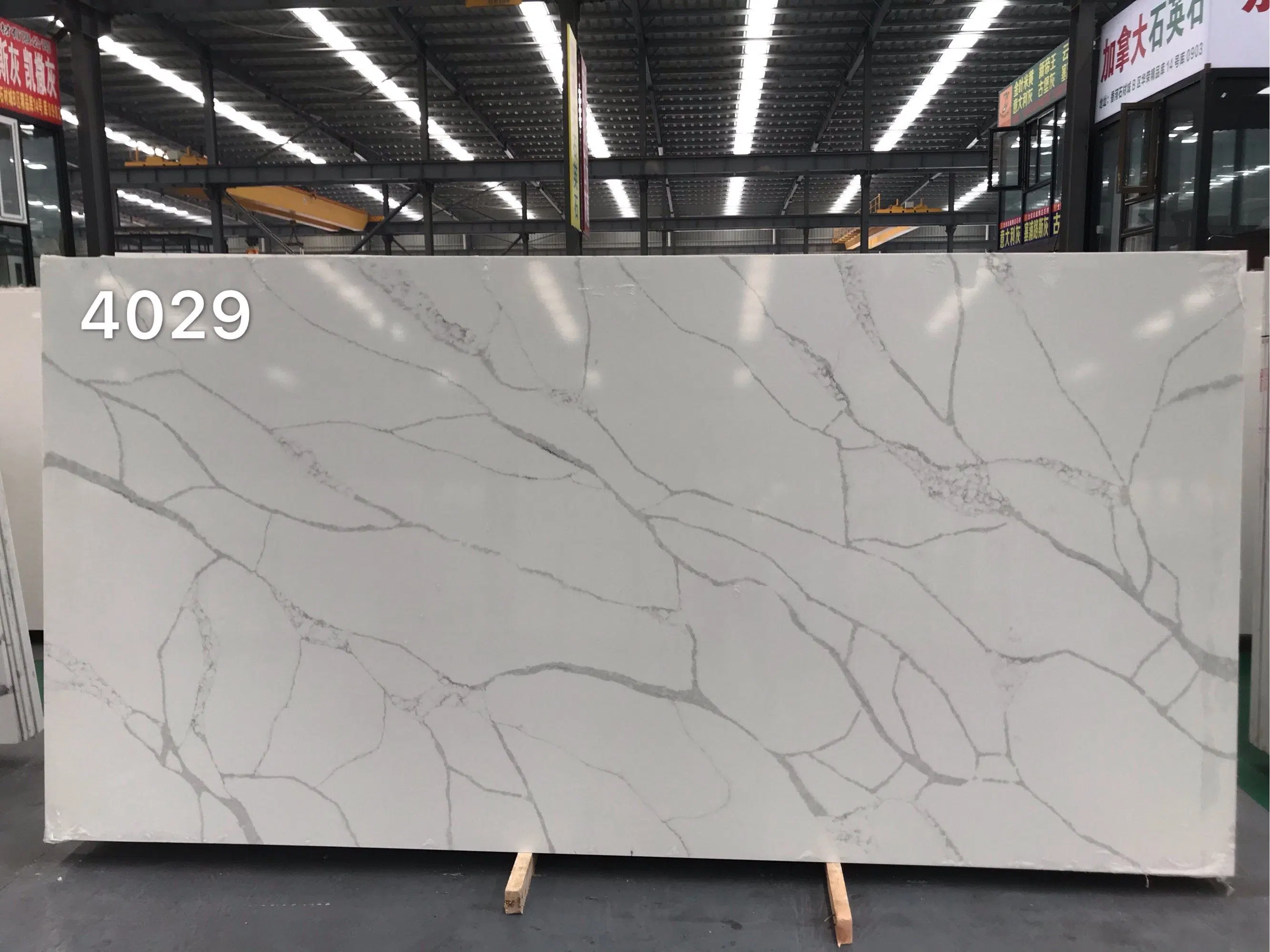 Artificial Marble Quartz Is Suitable for Villa Home Decoration Kitchen Countertops/ Walls/Floor, /Kicklines, etc