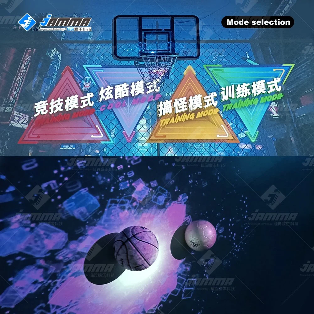 Multi-Mode Competitive Indoor Ar Basketball Sport Maschine Spiel