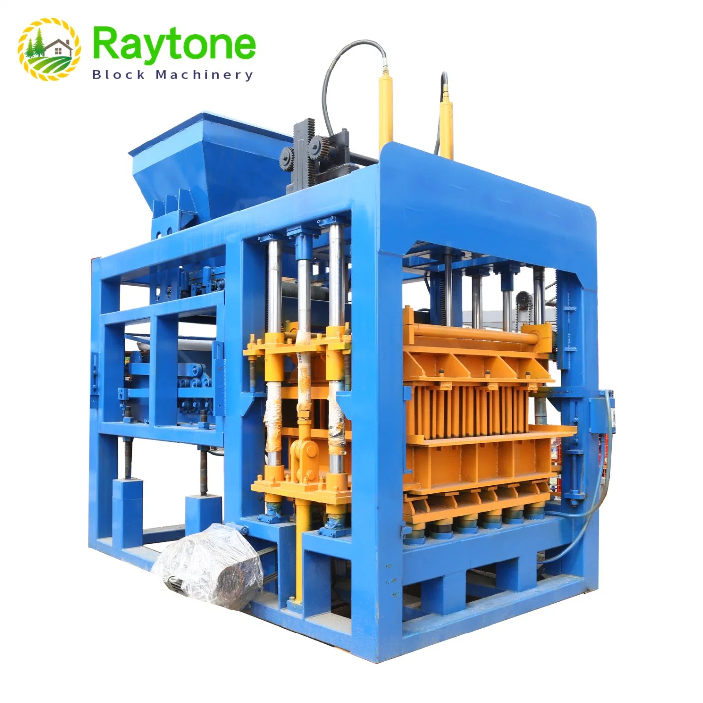 Qt6-15 máquina de fabricación de bloques totalmente automática para planta de bloques de hormigón