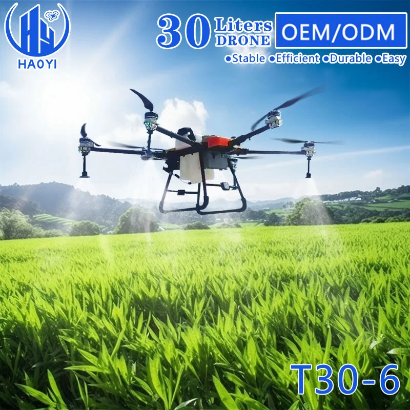 Drone pulvérisateur de peinture de pesticides la pulvérisation des cultures agricoles UAV 30L Télécommande Agricola Bourdon du pulvérisateur