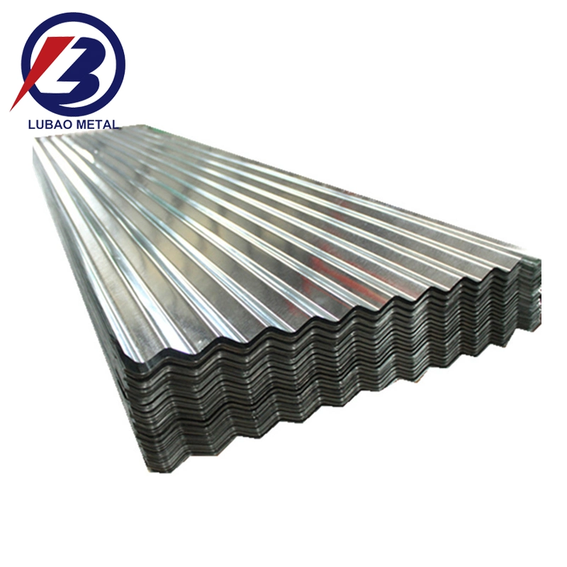 Cold Rolled Galvanized Gi Corrugated Steel Roofing Sheet Zinc Coated 26 28 Gauge Prefab Houses Zinc Roof Tiles