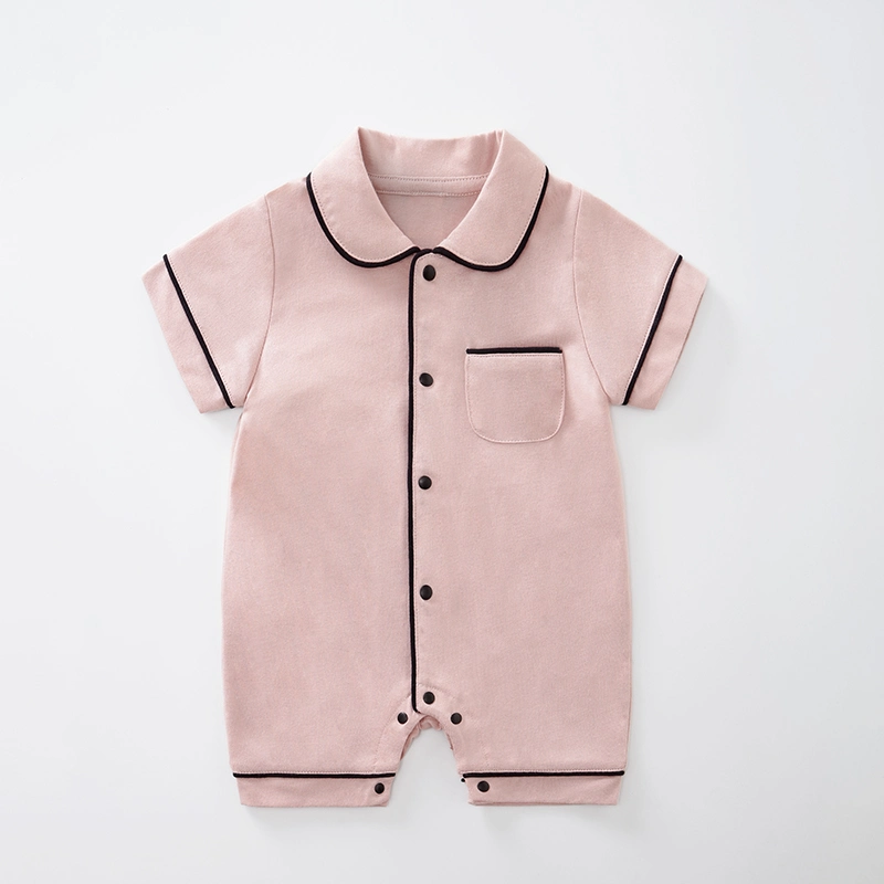 Wholesale/Supplier Baby Romper Short Sleeve for Summer Cute Pajama Baby Fashion Clothes