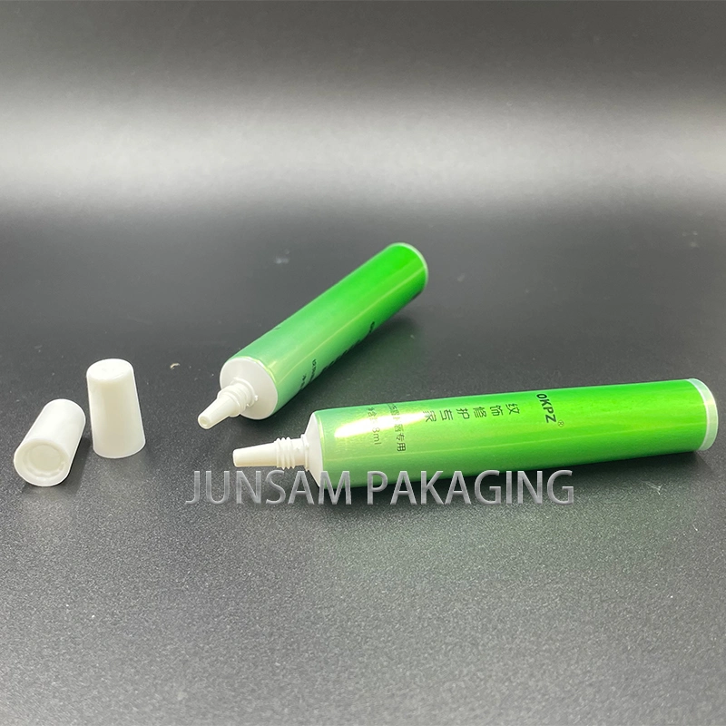 Compound Plastic Aluminum Laminated Tubes Packaging Pigment Semi Liquid Empty Container