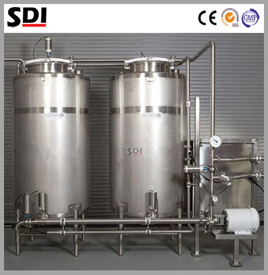 Sanitary Grade PLC Automatic Control CIP Cleaning System for Pharmaceutical