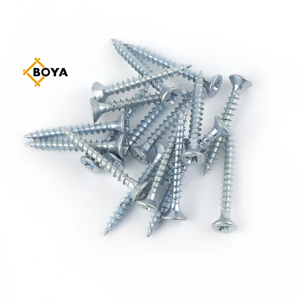 C1022A Yellow Zinc Plated Chipboard Screw