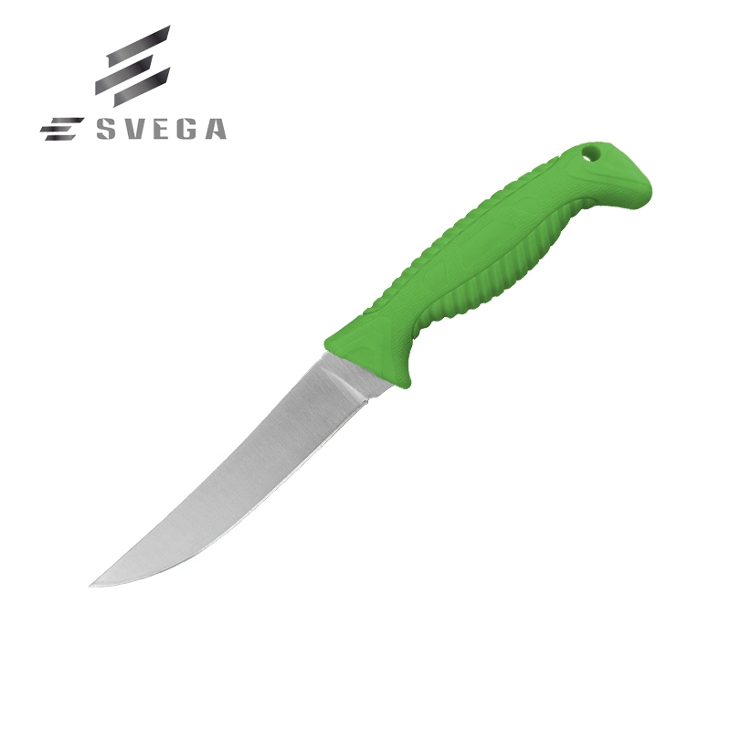 High Quality Plastic Handle Boning Knife Outdoor Hunting Knife