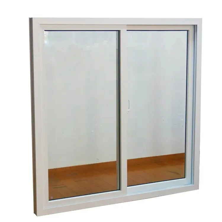 PVC Profiles UPVC Entrance Single Leaf Mirror Bedroom Design Room Divider Security Semi Automatic Sliding Door