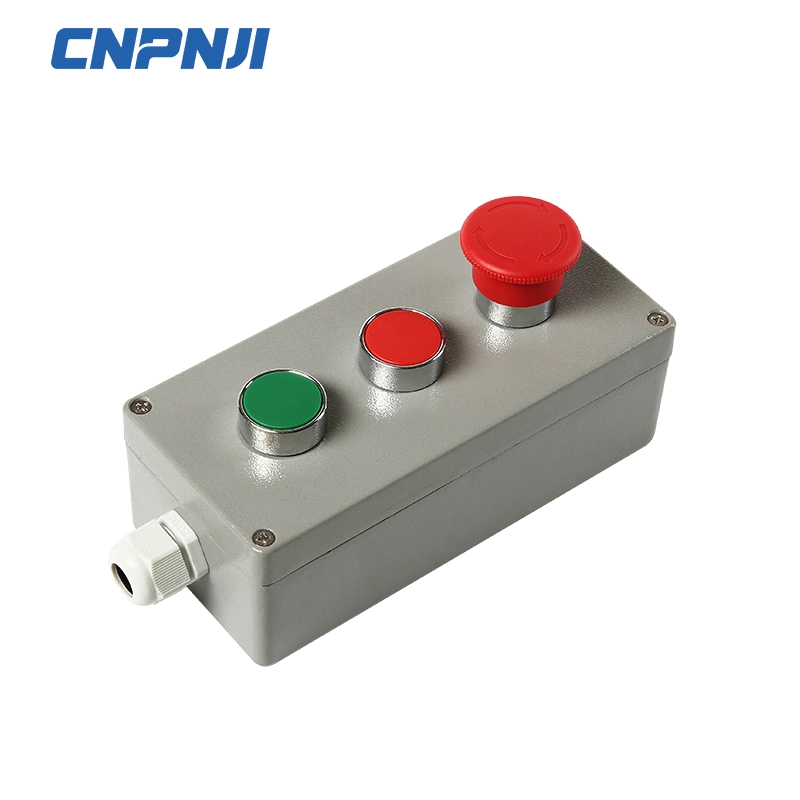 IP67 Waterproof Box Enclosure Aluminium Project Box Emergency Button Box Die Casting Aluminum Case