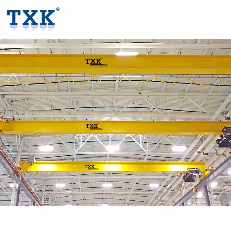 10 -50ton Warehouse Specialized Single Girder Overhead Crane with Electric Chain Hoist