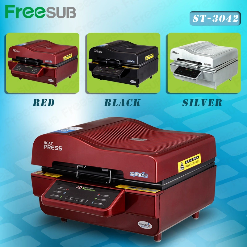 Máquina de impressão por transferência de calor para canecas de sublimação 3D à venda (ST-3042)