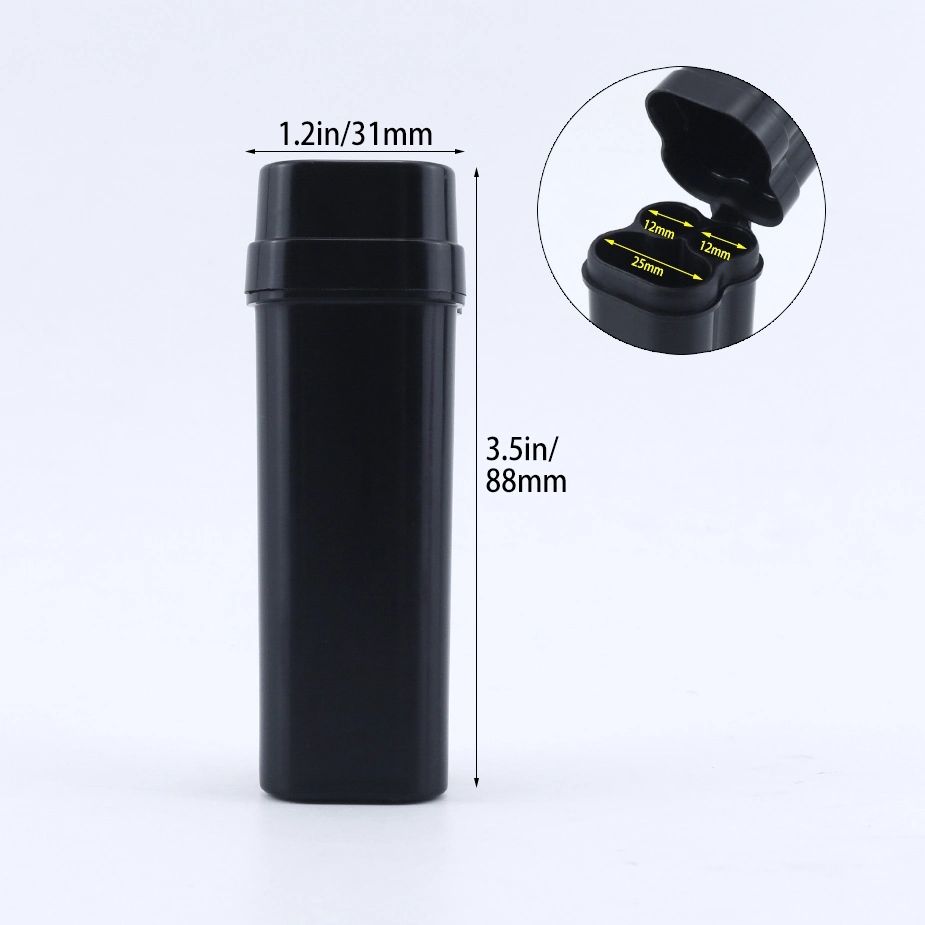 3 in 1 Lighter Holder Tobacco Cigarette Storage Jar Pre Rolled Cones Lighter Smoking Accessories