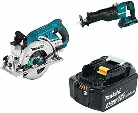 Makita Set 18V Brushless Electric with 2*5ah Batteries & Charger Makita Tools