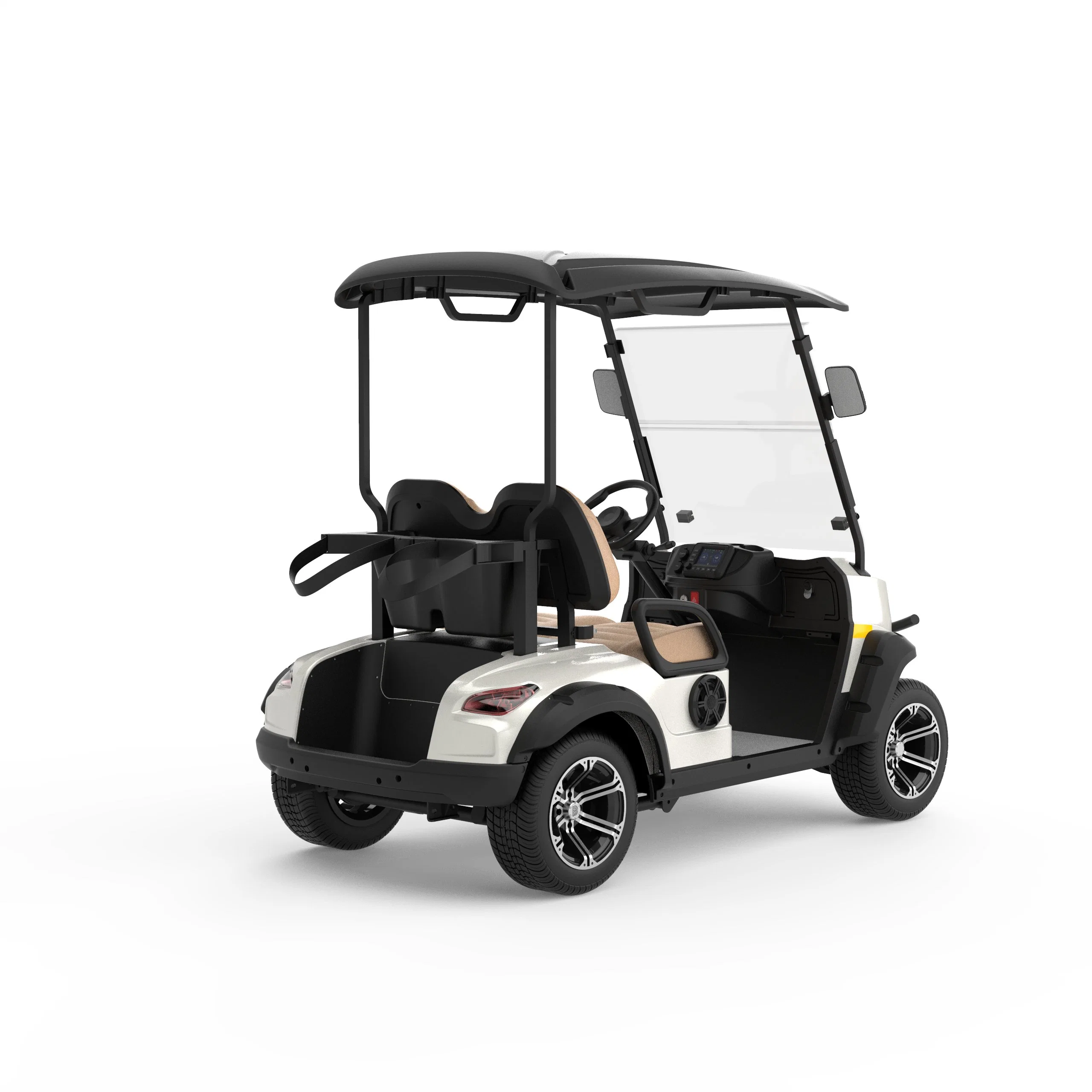 China Golf Carts Manufacturer 2 Seat Sightseeing Bus Electric Golf Cars