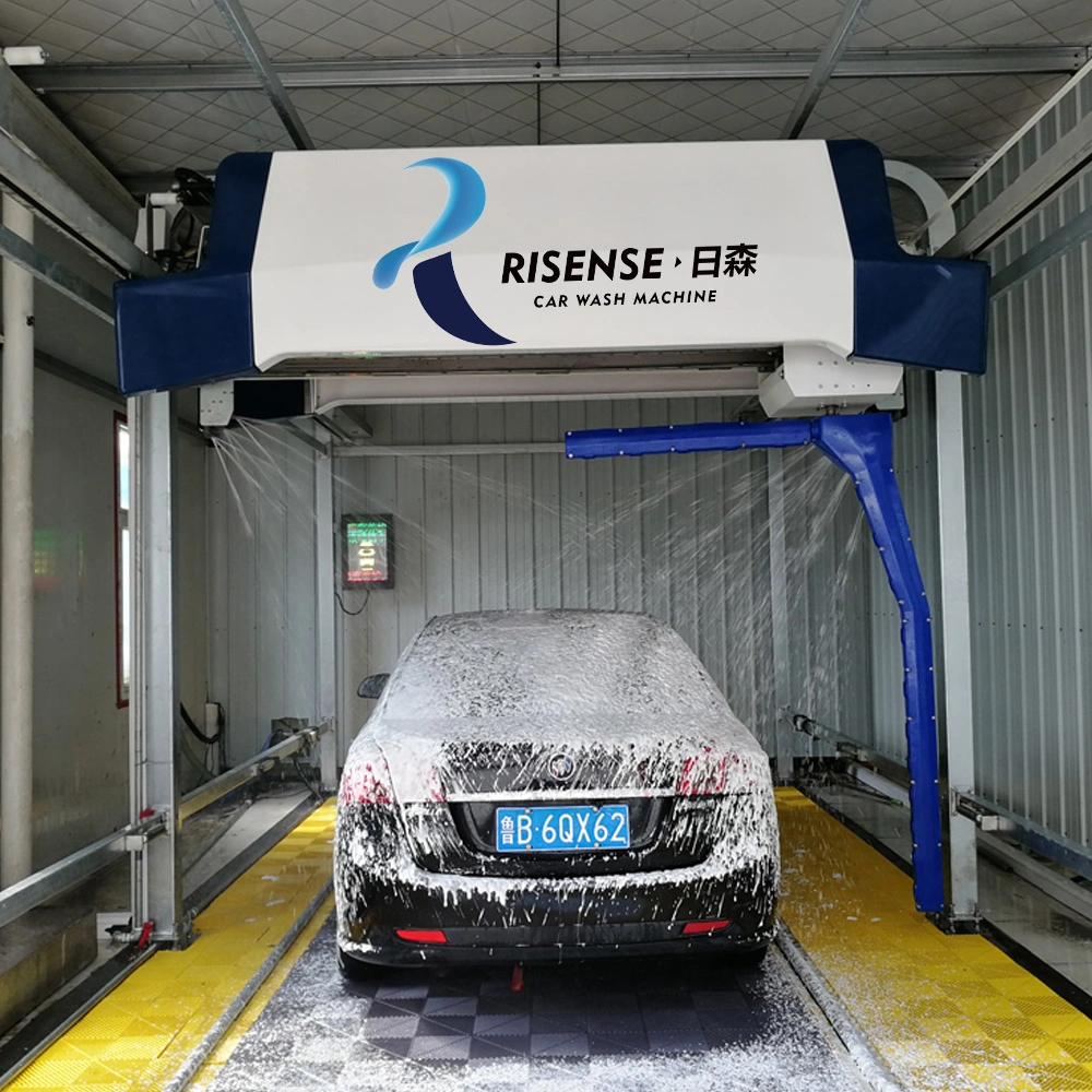 Automatic Car Wash machine touchless Robor Laser 360 Risense fast Cleaner