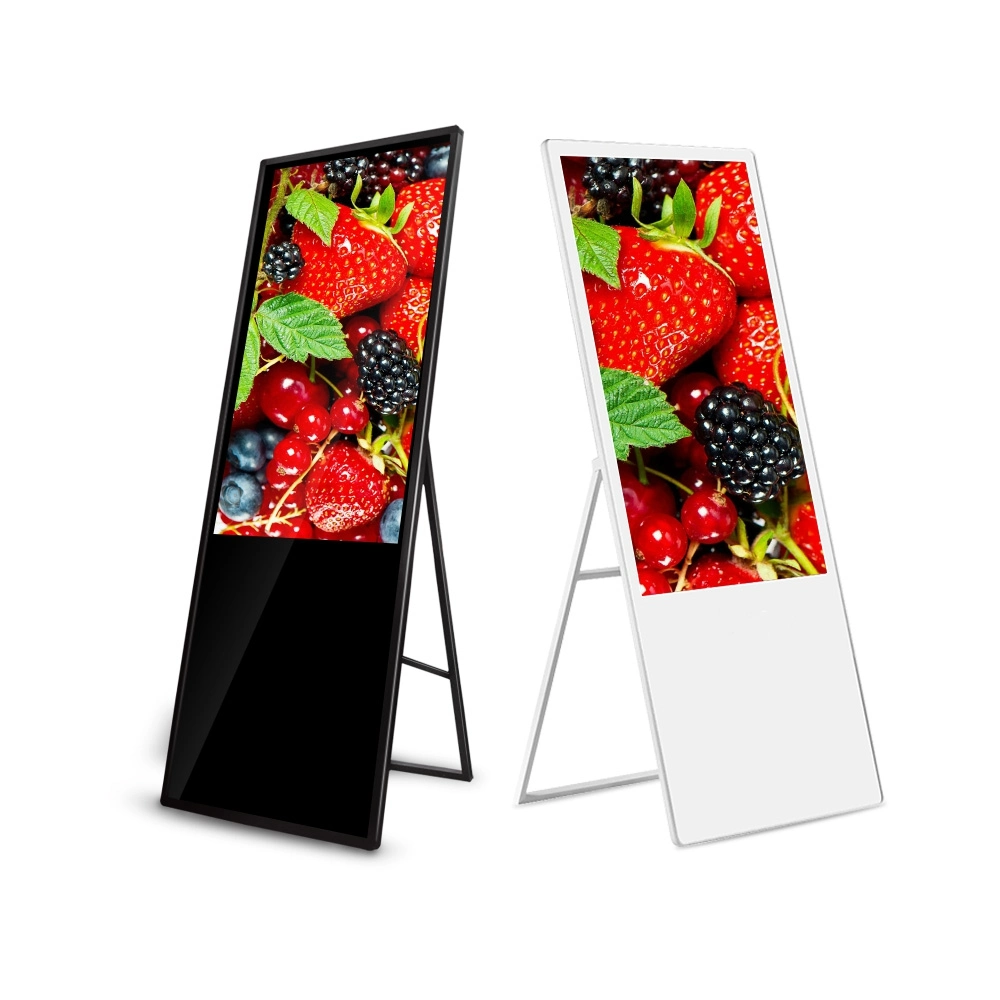 65inch Android Poster LCD Advertising Players Touch Screen Monitor Portable Digital Signage and Displays