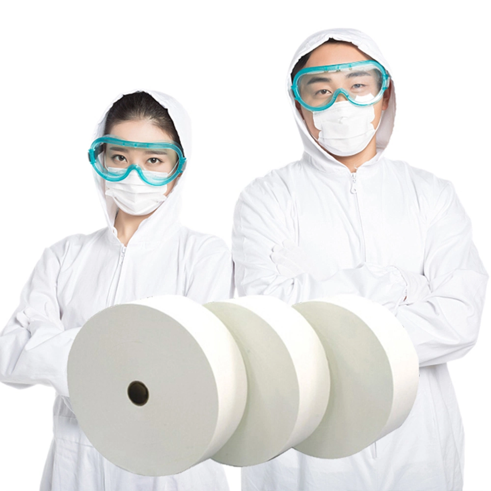 China Hot Sale 100% PP Spunbond Nonwoven Fabric for Disposable Non Woven Face Mask