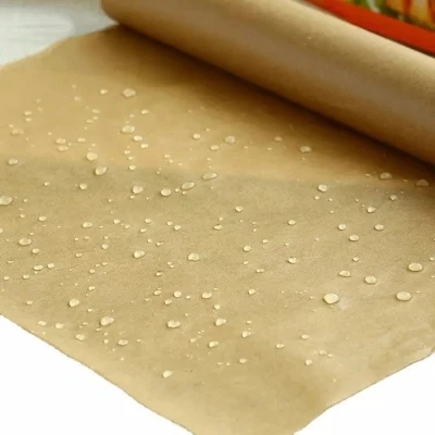 Heat Resistant Non-Stick Unbleached Greaseproof Silicone Coated Parchment Baking Paper