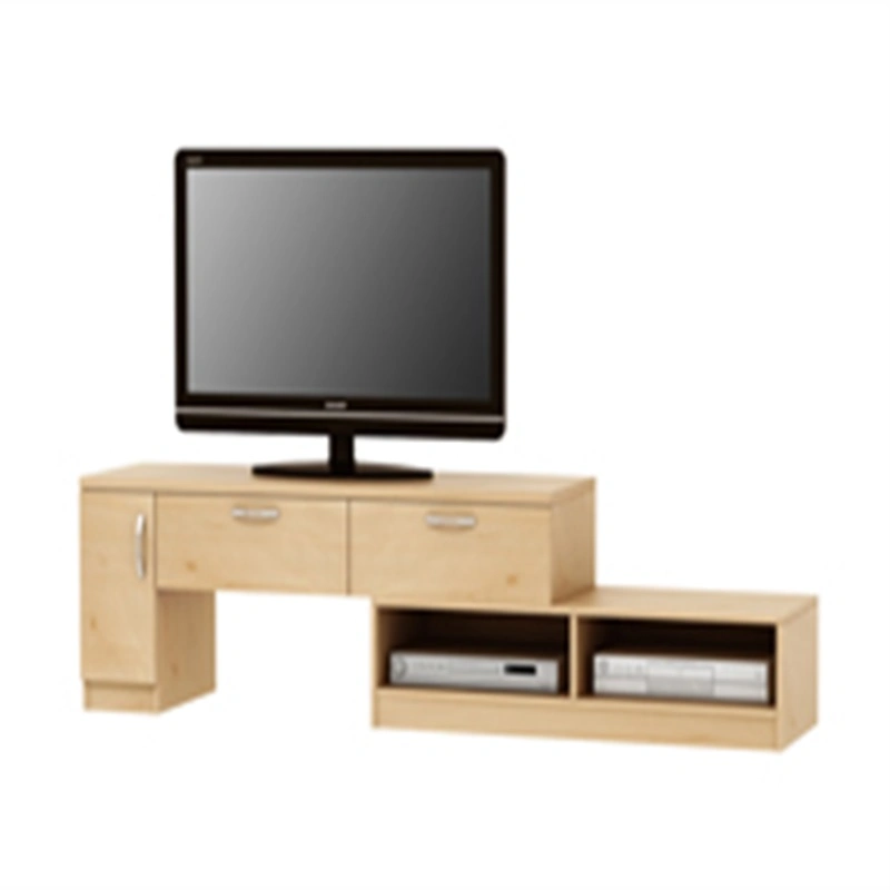 One More Cabinet Wooden TV Stand Living Furniture